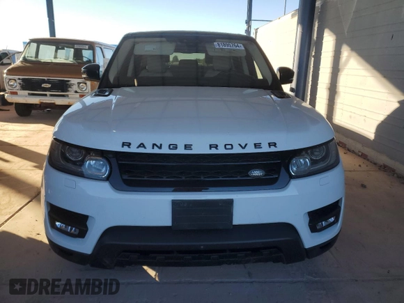 2017 Land Rover Range Rover Sport with VIN SALWR2FE1HA125232, listed as a Copart auction lot 81895764 with 61,947 mi miles and Salvage Title. Bid and sale history available at DreamBid. Image 5.