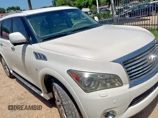 2014 Infiniti QX80 с VIN JN8AZ2NF8E9552016, выставлен на аукционе Copart как лот 66182675 с пробегом 173 929 миль миль и Чистый • Clean title. История ставок и продаж доступна на DreamBid. Изображение 1.