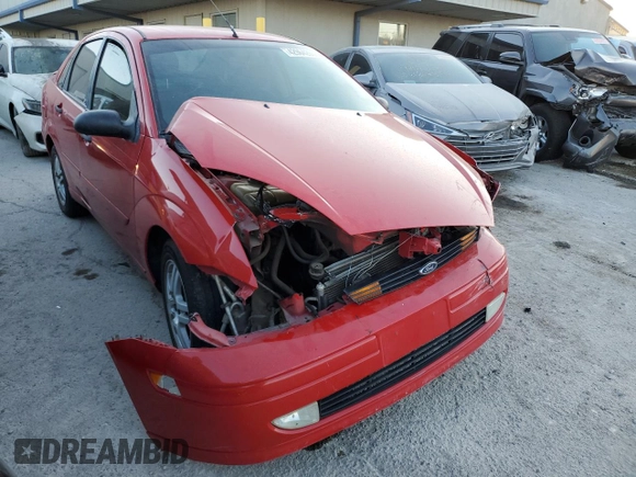 2000 Ford Focus SE with VIN 1FAFP3437YW348307, listed as a Copart auction lot 42964265 with 249,804 mi miles and Salvage Title. Bid and sale history available at carsss.com. Image 4.