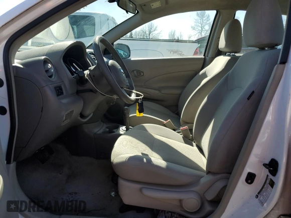 2012 Nissan Versa SV with VIN 3N1CN7AP2CL946775, listed as a Copart auction lot 45236005 with 138,619 mi miles and Salvage Title. Bid and sale history available at carsss.com. Image 7.
