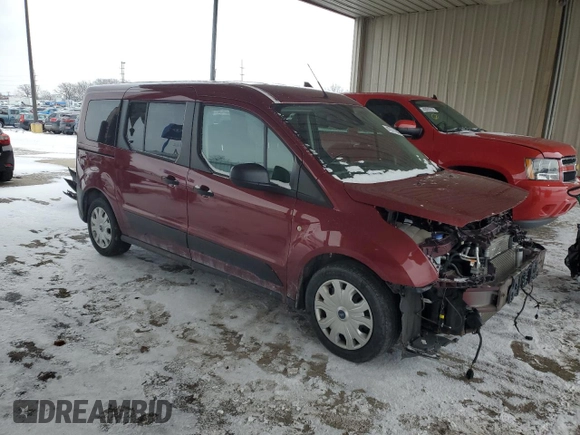2020 Ford Transit Connect XL with VIN NM0GE9E22L1440442, listed as a Copart auction lot 42311845 with 57,225 mi miles and Salvage title. Bid and sale history available at DreamBid. Image 4.