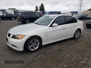 2008 BMW 3 Series 328i with VIN WBAVC57508NK77545, listed as a Copart auction lot 71871404 with 107,150 mi miles and Salvage title. Bid and sale history available at DreamBid. Image 1.