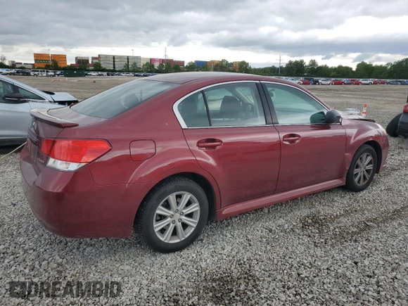 2012 Subaru Legacy Premium with VIN 4S3BMCB6XC3004415, listed as a Copart auction lot 57579405 with 115,933 mi miles and Salvage title. Bid and sale history available at DreamBid. Image 3.