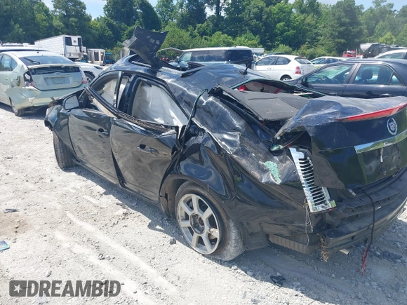 2008 Cadillac CTS RWD with VIN 1G6DF577080143965, listed as a IAAI auction lot 39774534 with 154,289 mi miles and . Bid and sale history available at DreamBid. Image 3.