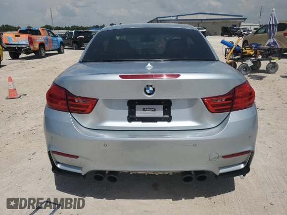 2017 BMW M4 with VIN WBS3U9C51HP970609, listed as a Copart auction lot 63874174 with 34,063 mi miles and Non Repairable. Bid and sale history available at carsss.com. Image 6.
