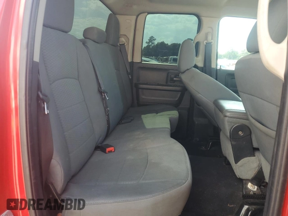 2013 Ram 1500 Express with VIN 1C6RR6FTXDS578223, listed as a Copart auction lot 55131875 with 195,958 mi miles and Salvage title. Bid and sale history available at DreamBid. Image 10.