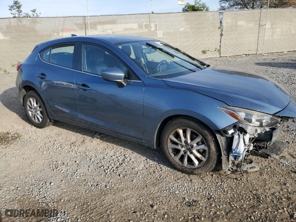 2016 Mazda Mazda3 i Grand Touring with VIN JM1BM1N76G1320971, listed as a Copart auction lot 45707145 with 76,916 mi miles and Salvage Title. Bid and sale history available at carsss.com. Image 4.