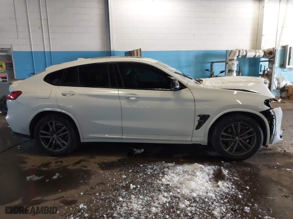 2019 BMW X4 xDrive30i with VIN 5UXUJ3C56KLG56553, listed as a IAAI auction lot 41365333 with 77,727 mi miles. Bid and sale history available at carsss.com. Image 14.