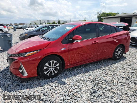 2022 Toyota Prius LE z VIN JTDKAMFP9N3208904, wystawiony jako Copart lot #62521205 z przebiegiem 37 147 mil mil oraz Szkoda całkowita • Salvage title. Historia ofert i sprzedaży dostępna na DreamBid. Obrazek 1.