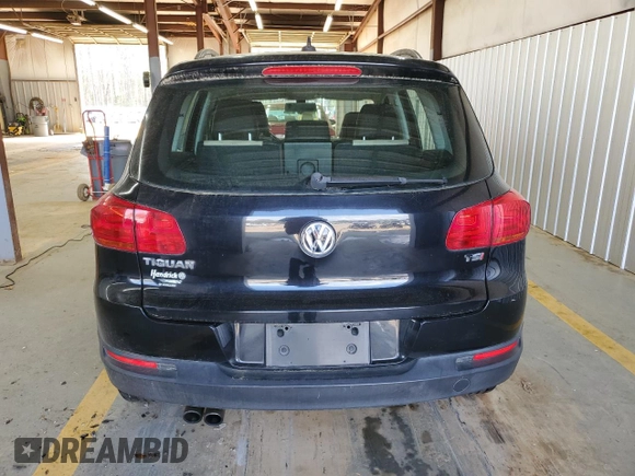 2017 Volkswagen Tiguan S with VIN WVGAV7AX1HK003656, listed as a Copart auction lot 51873655 with 100,266 mi miles and Clean Title. Bid and sale history available at DreamBid. Image 6.
