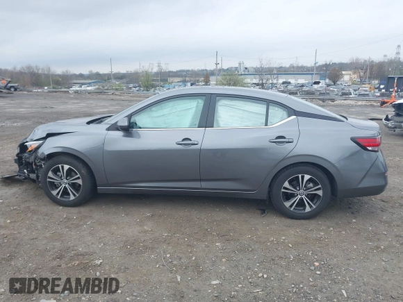 2023 Nissan Sentra SV with VIN 3N1AB8CV1PY261371, listed as a IAAI auction lot 41947492 with 39,764 mi miles and . Bid and sale history available at DreamBid. Image 13.