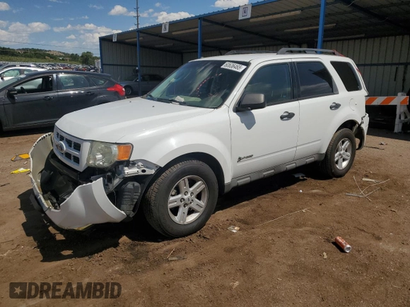 2009 Ford Escape Hybrid with VIN 1FMCU59319KA32481, listed as a Copart auction lot 60636465 with 68,541 mi miles and Salvage title. Bid and sale history available at DreamBid. Image 1.