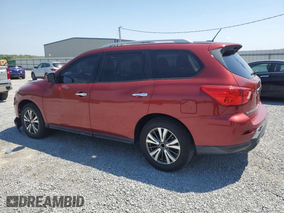 2017 Nissan Pathfinder Platinum with VIN 5N1DR2MN3HC688574, listed as a Copart auction lot 53822545 with 224,239 mi miles and Clean Title. Bid and sale history available at carsss.com. Image 2.