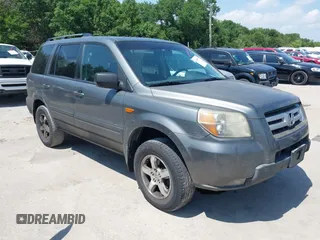 2007 Honda Pilot EX-L z VIN 5FNYF28687B022619, wystawiony jako IAAI lot #42388593 z przebiegiem 301 989 mil mil oraz . Historia ofert i sprzedaży dostępna na DreamBid. Obrazek 1.