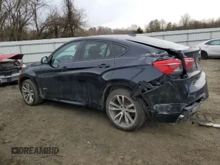 2016 BMW X6 xDrive50i with VIN 5UXKU6C55G0S82426, listed as a Copart auction lot 46218405 with 162,120 mi miles and Salvage Title. Bid and sale history available at carsss.com. Image 2.