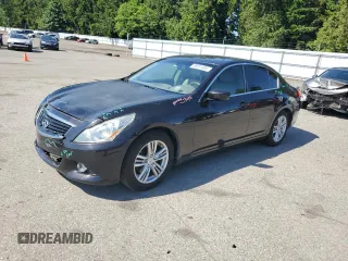 2013 Infiniti G37 Journey with VIN JN1CV6AP1DM714492, listed as a Copart auction lot 58091685 with 212,795 mi miles and Salvage title. Bid and sale history available at DreamBid. Image 1.