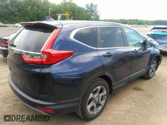 2019 Honda CR-V EX z VIN 7FARW1H51KE022321, wystawiony jako IAAI lot #42311602 z przebiegiem 58 776 mil mil oraz . Historia ofert i sprzedaży dostępna na DreamBid. Obrazek 4.