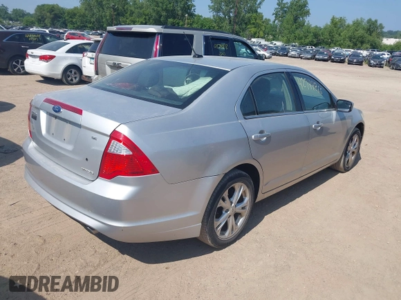 2012 Ford Fusion SE with VIN 3FAHP0HG8CR238592, listed as a IAAI auction lot 42744866 with 201,919 mi miles and . Bid and sale history available at DreamBid. Image 4.