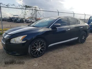 2009 Nissan Maxima SV with VIN 1N4AA51E99C840062, listed as a Copart auction lot 86144974 with 197,006 mi miles and Salvage Title. Bid and sale history available at DreamBid. Image 1.