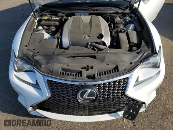 2016 Lexus RC 350 F Sport z VIN JTHSE5BC9G5005997, wystawiony jako Copart lot #72942142 z przebiegiem 74 399 mil mil oraz . Historia ofert i sprzedaży dostępna na DreamBid. Obrazek 12.