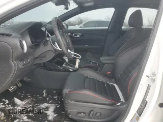 2024 Kia Forte GT with VIN 3KPF44AC9RE717922, listed as a Copart auction lot 45306915 with 16,472 mi miles and Salvage Title. Bid and sale history available at carsss.com. Image 7.