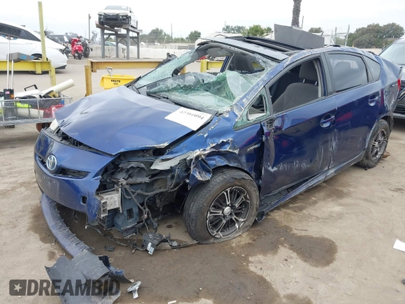 2010 Toyota Prius II z VIN JTDKN3DU3A1168350, wystawiony jako IAAI lot #42381094 z przebiegiem 215 857 mil mil oraz . Historia ofert i sprzedaży dostępna na DreamBid. Obrazek 2.