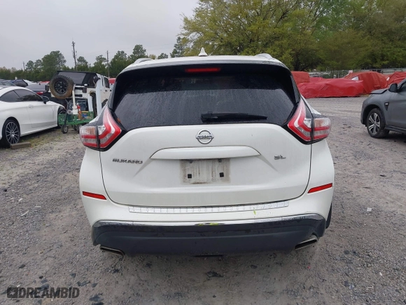 2017 Nissan Murano SV with VIN 5N1AZ2MG8HN119003, listed as a IAAI auction lot 41914020 with 119,931 mi miles. Bid and sale history available at carsss.com. Image 16.