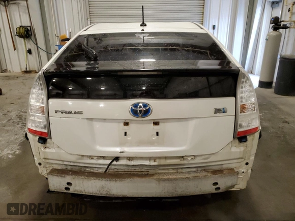 2010 Toyota Prius II with VIN JTDKN3DU8A1005435, listed as a Copart auction lot 46633955 with 189,790 mi miles and Salvage Title. Bid and sale history available at DreamBid. Image 6.