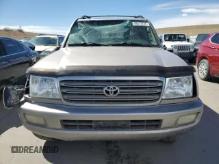2005 Toyota Land Cruiser with VIN JTEHT05J652078754, listed as a Copart auction lot 48512235 with 189,539 mi miles and Salvage Title. Bid and sale history available at carsss.com. Image 5.