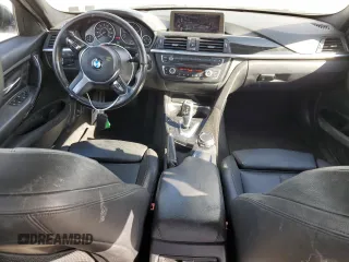 2015 BMW 3 Series 328i xDrive with VIN WBA3B5C51FF963410, listed as a Copart auction lot 85980084 with 122,385 mi miles and Salvage Title. Bid and sale history available at carsss.com. Image 8.