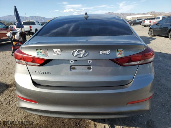 2017 Hyundai Elantra SE with VIN KMHD84LF9HU382577, listed as a Copart auction lot 50909495 with 112,887 mi miles and Clean Title. Bid and sale history available at carsss.com. Image 6.