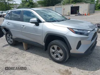 2023 Toyota RAV4 Hybrid LE with VIN 4T3MWRFV8PU094433, listed as a IAAI auction lot 42289240 with 39,380 mi miles and . Bid and sale history available at DreamBid. Image 1.