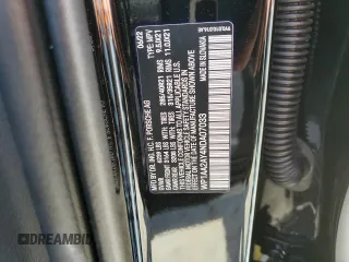 2022 Porsche Cayenne z VIN WP1AA2AY4NDA07033, wystawiony jako Copart lot #38195123 z przebiegiem 55 mil mil oraz . Historia ofert i sprzedaży dostępna na DreamBid. Obrazek 13.