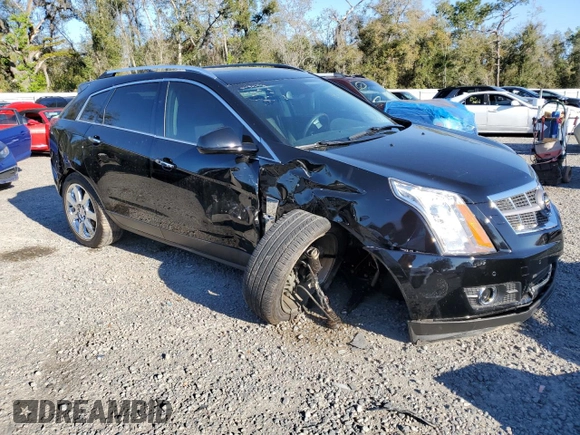 2011 Cadillac SRX Performance Collection with VIN 3GYFNBEY0BS672782, listed as a Copart auction lot 46403745 with 20,955 mi miles and Salvage Title. Bid and sale history available at carsss.com. Image 4.