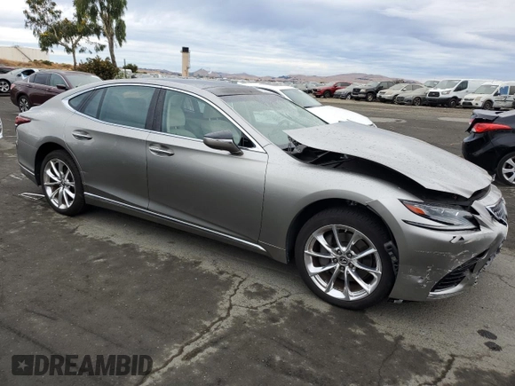 2018 Lexus LS 500 z VIN JTHB5LFF7J5000524, wystawiony jako Copart lot #76068154 z przebiegiem 64 029 mil mil oraz Szkoda całkowita • Salvage title. Historia ofert i sprzedaży dostępna na DreamBid. Obrazek 4.
