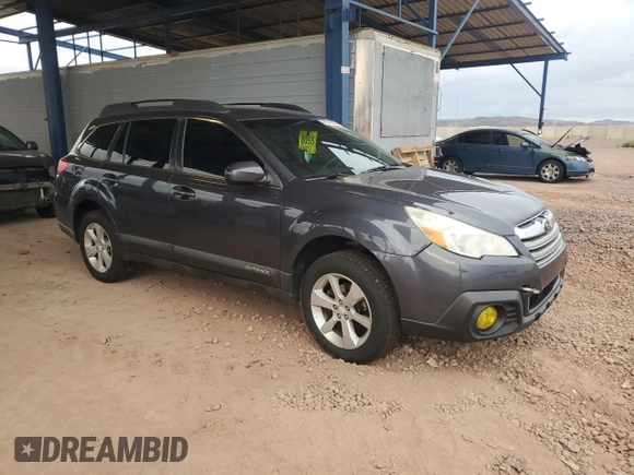 2014 Subaru Outback Premium with VIN 4S4BRBCC7E3271669, listed as a Copart auction lot 55240285 with 182,939 mi miles and Salvage Title. Bid and sale history available at DreamBid. Image 4.