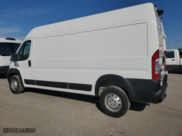 2022 Ram ProMaster Cargo Van with VIN 3C6LRVDG8NE130993, listed as a Copart auction lot 84215534 with 35,597 mi miles and Salvage Title. Bid and sale history available at carsss.com. Image 2.