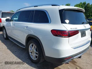 2020 Mercedes-Benz GLS 450 with VIN 4JGFF5KE9LA214090, listed as a IAAI auction lot 42487916 with 83,584 mi miles and . Bid and sale history available at DreamBid. Image 3.