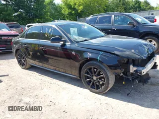 2014 Audi A4 Premium Plus with VIN WAUFFAFL8EA009723, listed as a IAAI auction lot 42651671 with 182,280 mi miles and . Bid and sale history available at DreamBid. Image 1.