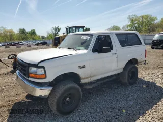 1994 Ford Bronco Custom with VIN 1FMEU15H1RLA66692, listed as a Copart auction lot 56412365 with Not provided miles and Salvage title. Bid and sale history available at DreamBid. Image 1.