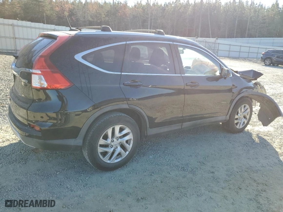2016 Honda CR-V EX-L with VIN 5J6RM4H7XGL028704, listed as a Copart auction lot 86838584 with 0 mi miles and Salvage Title. Bid and sale history available at carsss.com. Image 3.