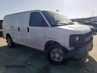 2017 Chevrolet Express Cargo z VIN 1GCWGAFF4H1221811, wystawiony jako Copart lot #50189005 z przebiegiem 155 154 mil mil oraz Szkoda całkowita • Salvage title. Historia ofert i sprzedaży dostępna na DreamBid. Obrazek 4.