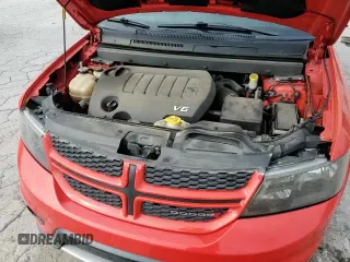 2017 Dodge Journey GT with VIN 3C4PDDEG3HT620243, listed as a Copart auction lot 81122615 with 107,684 mi miles and Salvage title. Bid and sale history available at DreamBid. Image 16.