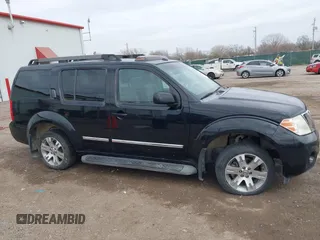 2008 Nissan Pathfinder S with VIN 5N1AR18U08C603446, listed as a IAAI auction lot 41811288 with 1 mi miles. Bid and sale history available at carsss.com. Image 12.