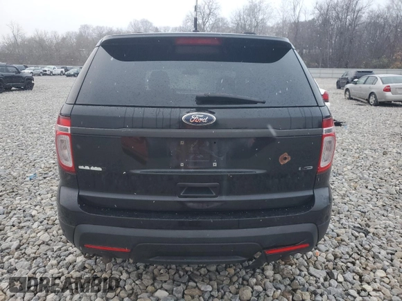 2014 Ford Utility Police Interceptor with VIN 1FM5K8AR5EGC60965, listed as a Copart auction lot 81810604 with 171,942 mi miles and Clean Title. Bid and sale history available at carsss.com. Image 6.