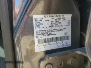 2007 Ford F-250 XL with VIN 1FTSW21P57EA59900, listed as a Copart auction lot 58787085 with 216,385 mi miles and Salvage title. Bid and sale history available at DreamBid. Image 12.