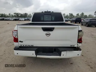 2022 Nissan Titan SV with VIN 1N6AA1EE5NN104390, listed as a Copart auction lot 51610705 with 53,129 mi miles and Salvage title. Bid and sale history available at DreamBid. Image 6.