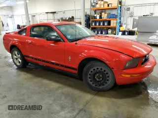 2007 Ford Mustang Deluxe with VIN 1ZVHT80N775202624, listed as a Copart auction lot 62857885 with 154,960 mi miles and Salvage title. Bid and sale history available at DreamBid. Image 4.