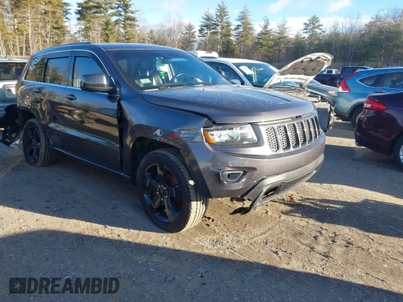 2015 Jeep Grand Cherokee Laredo with VIN 1C4RJFAG8FC135253, listed as a IAAI auction lot 41169128 with 110,478 mi miles. Bid and sale history available at carsss.com. Image 1.