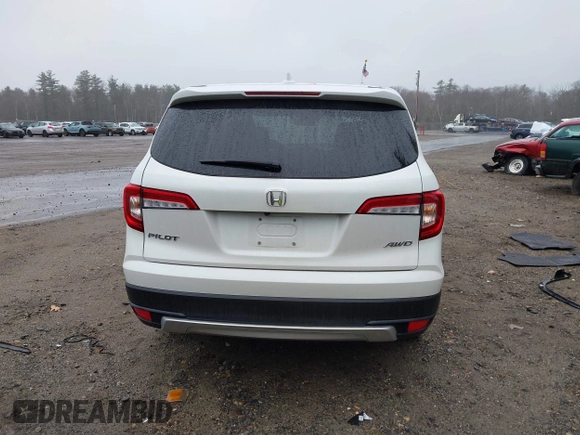 2022 Honda Pilot EX-L with VIN 5FNYF6H54NB020832, listed as a IAAI auction lot 40916277 with 58,441 mi miles. Bid and sale history available at carsss.com. Image 17.